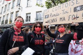 Demonstration Of Midwives - Paris
