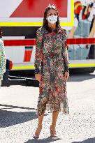 Queen Letizia At World Red Cross and Red Crescent Day 2021 - Spain