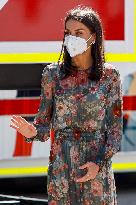 Queen Letizia At World Red Cross and Red Crescent Day 2021 - Spain