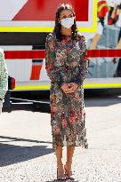 Queen Letizia At World Red Cross and Red Crescent Day 2021 - Spain
