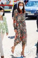 Queen Letizia At World Red Cross and Red Crescent Day 2021 - Spain