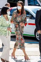 Queen Letizia At World Red Cross and Red Crescent Day 2021 - Spain