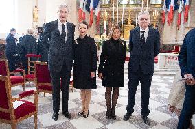 Celebration of the bicentenary of the anniversary of the death of Emperor Napoleon 1st - Paris.