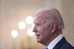 Biden speaks on American Rescue Plan from White House