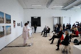 Roselyne Bachelot and Valerie Pecresse inaugurate the new FRAC building - Romainville