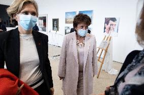 Roselyne Bachelot and Valerie Pecresse inaugurate the new FRAC building - Romainville