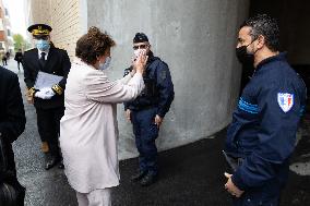 Roselyne Bachelot and Valerie Pecresse inaugurate the new FRAC building - Romainville