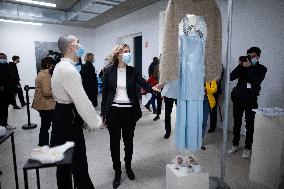 Roselyne Bachelot and Valerie Pecresse inaugurate the new FRAC building - Romainville