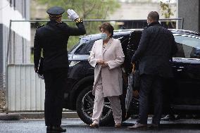 Roselyne Bachelot and Valerie Pecresse inaugurate the new FRAC building - Romainville