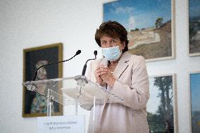 Roselyne Bachelot and Valerie Pecresse inaugurate the new FRAC building - Romainville