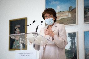 Roselyne Bachelot and Valerie Pecresse inaugurate the new FRAC building - Romainville