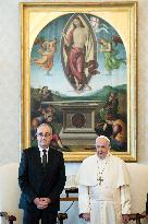 Pope Francis Receives Mr. Guy Parmelin - Vatican