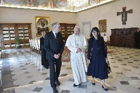 Pope Francis Receives Mr. Guy Parmelin - Vatican