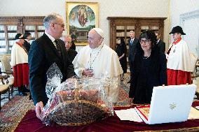 Pope Francis Receives Mr. Guy Parmelin - Vatican