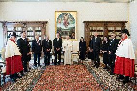 Pope Francis Receives Mr. Guy Parmelin - Vatican