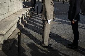 Macron at ceremony for 76th anniversary of WWII victory - Paris