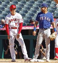 Baseball: Rangers vs. Angels