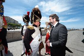 Bicentenary of the anniversary of the death of Emperor Napoleon I - Marseille