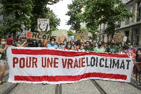 March For A Real Climate Law - Marseille
