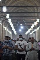 Ramadan At Amr Ibn Al-Aas Mosque In Cairo - Egypt