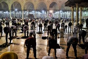 Ramadan At Amr Ibn Al-Aas Mosque In Cairo - Egypt