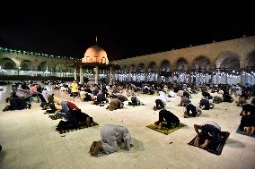 Ramadan At Amr Ibn Al-Aas Mosque In Cairo - Egypt