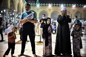 Ramadan At Amr Ibn Al-Aas Mosque In Cairo - Egypt