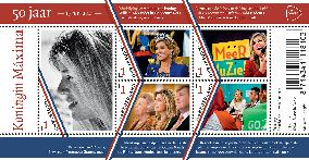 Special poststamps for the birthday of Queen Maxima