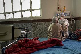 Covid Patients In Kashmir Hospital