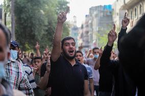 Mass rally against Israeli raid on Al-Aqsa Mosque - Gaza