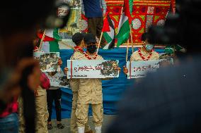 Mass rally against Israeli raid on Al-Aqsa Mosque - Gaza