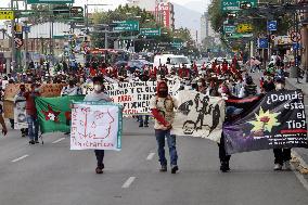 Justice For Disappeared Detainees Rally - Mexico