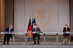 22nd German-French Ministerial Council Videoconference - Paris