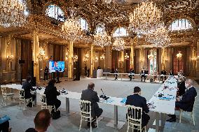 22nd German-French Ministerial Council Videoconference - Paris