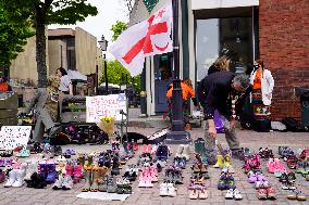 Vigils For The 215 Indigenous Children - Canada