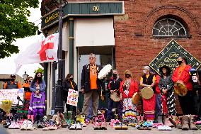 Vigils For The 215 Indigenous Children - Canada