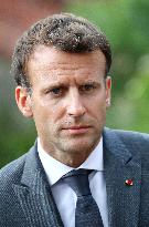 President Macron Visits Saint-Cirq-Lapopie