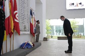 French PM Castex Visits Bardo Museum - Tunis