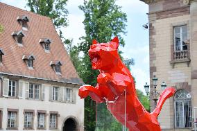 Richard Teyssier And Richard Orlinski Propose A Common Work The Cat - Strasbourg