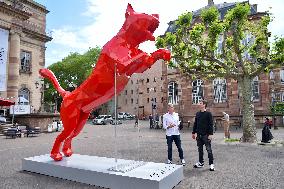 Richard Teyssier And Richard Orlinski Propose A Common Work The Cat - Strasbourg