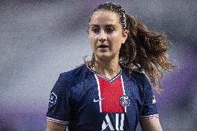 French Women PSG Team Celebrates Victory - Paris