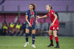 French Women PSG Team Celebrates Victory - Paris