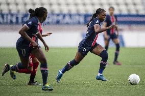 French Women PSG Team Celebrates Victory - Paris