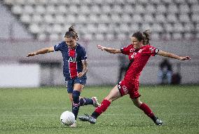 French Women PSG Team Celebrates Victory - Paris