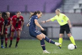 French Women PSG Team Celebrates Victory - Paris