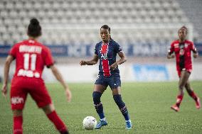 French Women PSG Team Celebrates Victory - Paris