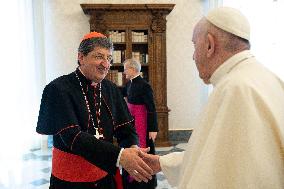 Pope Francis meets with Cardinal Betori - Vatican