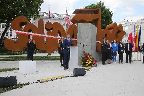 Belarusian opposition Svetlana Tikhanovskaya in Poland