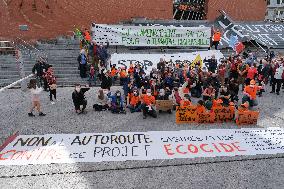 Rally against the creation of the Toulouse motorway