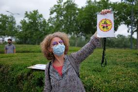 Rally against the creation of the Toulouse motorway